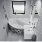 Ravak Rosa II - Meuble vasque 596x484x470 mm, 2 tiroirs, blanc brillant X000001494 Ravak Rosa II - Meuble vasque 596x484x470 mm, 2 tiroirs, blanc brillant X000001494