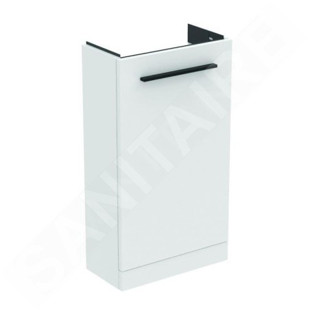 Ideal Standard i.Life S - Meuble de lavabo, 410x740x205 mm, 1 porte, blanc mat T5005DU