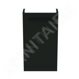 Ideal Standard i.Life S - Meuble de lavabo, 410x740x205 mm, 1 porte, gris carbone mat T5005NV