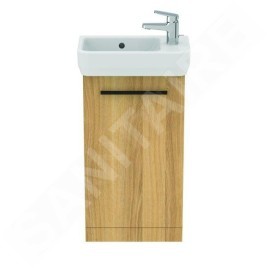 Ideal Standard i.Life S - Meuble de lavabo, 410x740x205 mm, 1 porte, chêne naturel T5005NX