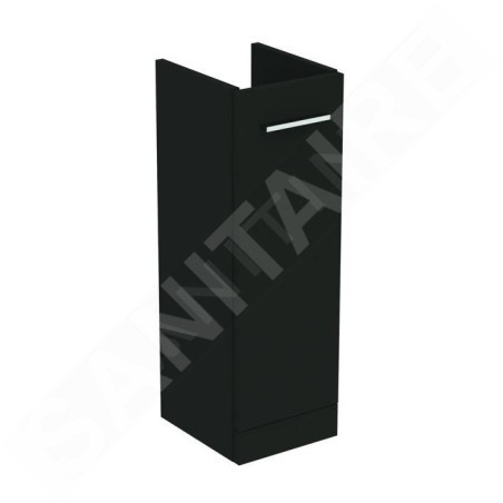 Ideal Standard i.Life A - Meuble de lavabo, 225x260x705 mm, 1 porte, gris carbone mat T5266NV