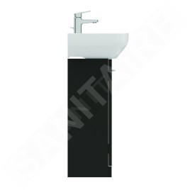 Ideal Standard i.Life A - Meuble de lavabo, 225x260x705 mm, 1 porte, gris carbone mat T5266NV