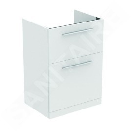 Ideal Standard i.Life A - Meuble de lavabo, 600x440x853 mm, 2 tiroirs, blanc mat T5273DU