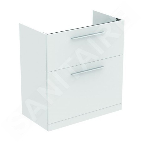 Ideal Standard i.Life A - Meuble de lavabo, 800x440x853 mm, 2 tiroirs, blanc mat T5274DU