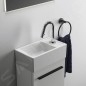 Ideal Standard i.Life S - Meuble de lavabo, 354x550x202 mm, 1 porte, blanc mat T5302DU Ideal Standard i.Life S - Meuble de lavabo, 354x550x202 mm, 1 porte, blanc mat T5302DU