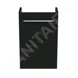 Ideal Standard i.Life S - Meuble de lavabo, 354x550x202 mm, 1 porte, gris carbone mat T5302NV