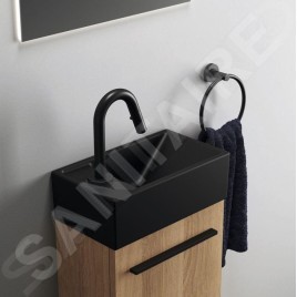 Ideal Standard i.Life S - Meuble de lavabo, 354x202x730 mm, 1 porte, chêne naturel T5303NX