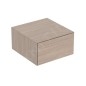 Geberit ONE - Meuble latéral 45x25x47 cm, 1 tiroirs, chêne 505.078.00.5