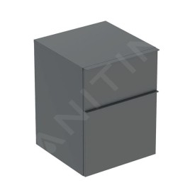 Geberit iCon - Armoire latérale 45x60x48 cm, 2 tiroirs, lave 502.315.JK.1
