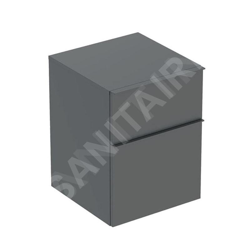 Geberit iCon - Armoire latérale 45x60x48 cm, 2 tiroirs, lave 502.315.JK.1