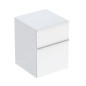 Geberit iCon - Armoire latérale 45x60x48 cm, 2 tiroirs, blanc brillant 502.315.01.1