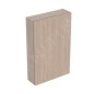 Geberit iCon - Armoire 45x70x15 cm, 1 porte, charnières G/D, chêne 502.318.JH.1