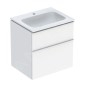 Geberit iCon - Armoire avec lavabo, 60x48x63 cm, 2 tiroirs, KeraTect, blanc brillant 502.331.01.1 Geberit iCon - Armoire avec lavabo, 60x48x63 cm, 2 tiroirs, KeraTect, blanc brillant 502.331.01.1