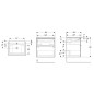 Geberit iCon - Armoire avec lavabo, 60x48x63 cm, 2 tiroirs, KeraTect, blanc brillant 502.331.01.1 Geberit iCon - Armoire avec lavabo, 60x48x63 cm, 2 tiroirs, KeraTect, blanc brillant 502.331.01.1