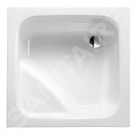 Polysan Receveurs de douche - Receveur de douche Visla, 800x800 mm, blanc 50111