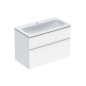 Geberit iCon - Armoire avec lavabo, 90x48x63 cm, 2 tiroirs, blanc brillant 502.337.01.1 Geberit iCon - Armoire avec lavabo, 90x48x63 cm, 2 tiroirs, blanc brillant 502.337.01.1