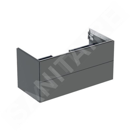 Geberit ONE - Meuble lavabo 104x50x47 cm, 2 tiroirs, lave 505.264.00.3