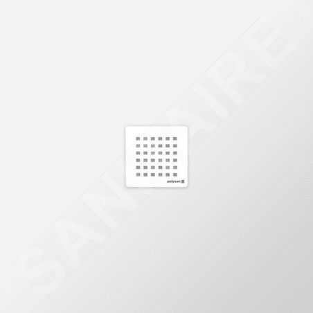 Polysan Flexia - Receveur de douche 900x900 mm, blanc 71546