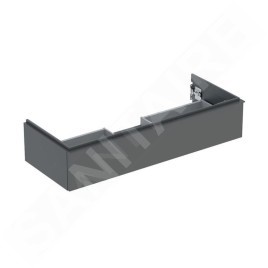 Geberit iCon - Meuble lavabo, 118x25x48 cm, 1 tiroir, lave 502.313.JK.1