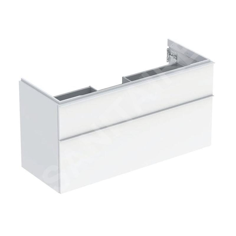 Geberit iCon - Meuble lavabo, 118x62x48 cm, 2 tiroirs, blanc brillant 502.306.01.1 Geberit iCon - Meuble lavabo, 118x62x48 cm, 2 tiroirs, blanc brillant 502.306.01.1