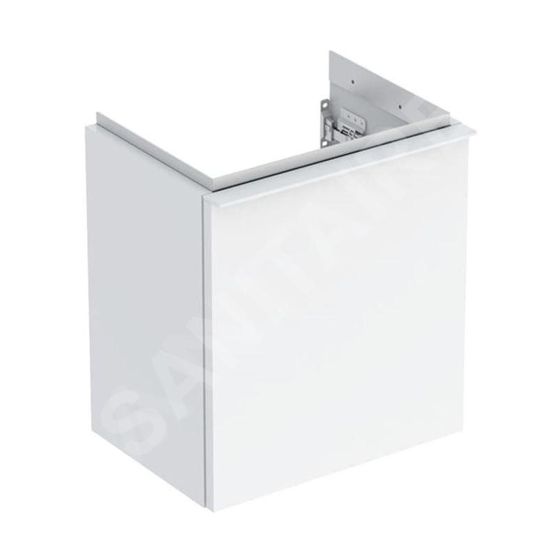 Geberit iCon - Meuble lavabo 37x42x28 mm, 1 porte, charnières à gauche, blanc brillant 502.301.01.1 Geberit iCon - Meuble lavabo 37x42x28 mm, 1 porte, charnières à gauche, blanc brillant 502.301.01.1