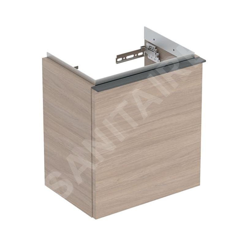 Geberit iCon - Meuble lavabo 37x42x28 mm, 1 porte, charnières à droite, chêne 502.300.JH.1 Geberit iCon - Meuble lavabo 37x42x28 mm, 1 porte, charnières à droite, chêne 502.300.JH.1