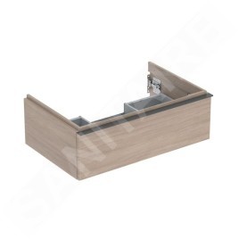 Geberit iCon - Meuble lavabo, 74x25x48 cm, 1 tiroir, chêne 502.311.JH.1