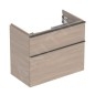 Geberit iCon - Meuble lavabo, 74x62x42 mm, 2 tiroirs, chêne 502.308.JH.1 Geberit iCon - Meuble lavabo, 74x62x42 mm, 2 tiroirs, chêne 502.308.JH.1