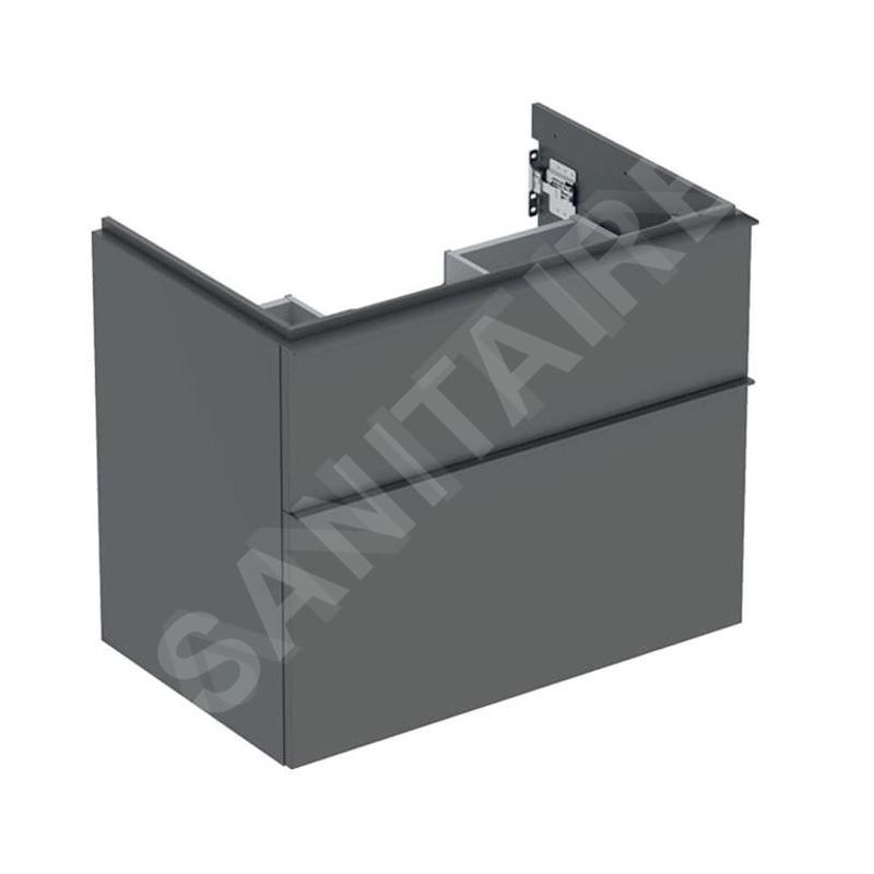 Geberit iCon - Meuble lavabo, 74x62x48 cm, 2 tiroirs, lave 502.304.JK.1
