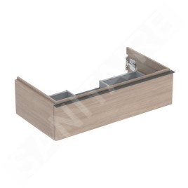 Geberit iCon - Meuble lavabo, 89x25x48 cm, 1 tiroir, chêne 502.312.JH.1