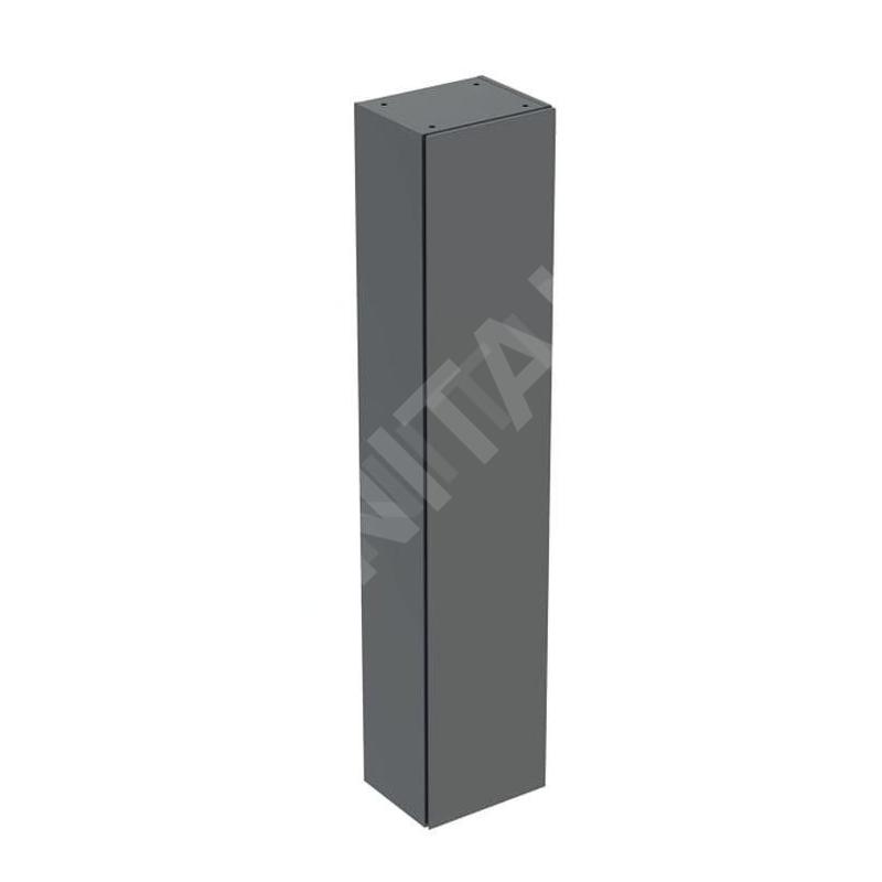 Geberit iCon - Armoire haute 180x36x29 cm, 1 porte, charnières G/D, lave 502.316.JK.1