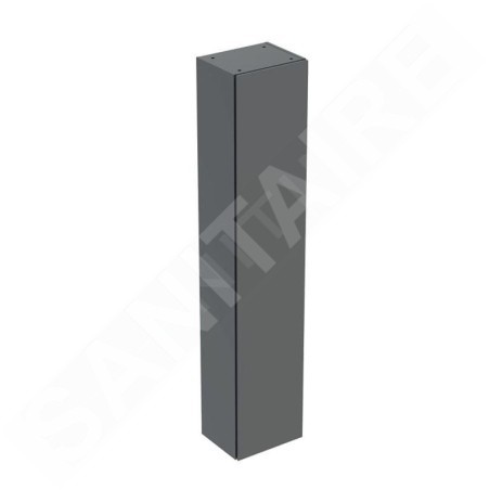 Geberit iCon - Armoire haute 180x36x29 cm, 1 porte, charnières G/D, lave 502.316.JK.1