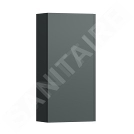 Laufen Lani - Armoire 70x35 cm, 1 porte, charnières à gauche, gris H4037011122661