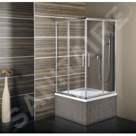 Polysan Receveurs de douche - Receveur de douche CARMEN, 900x900 mm, blanc 29611