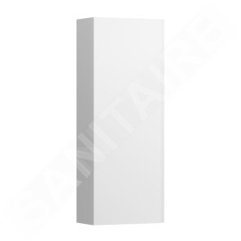 Laufen Lani - Armoire 90x35 cm, 1 porte, charnières à gauche, blanc mat H4037111122601