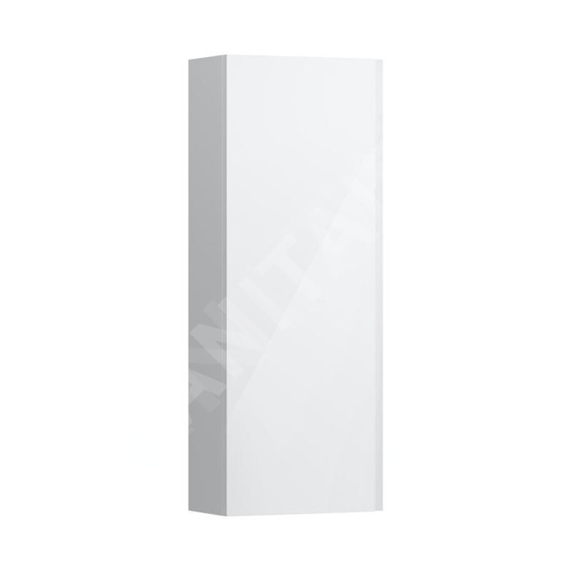 Laufen Lani - Armoire 90x35 cm, 1 porte, charnières à gauche, blanc brillant H4037111122611