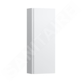 Laufen Lani - Armoire 90x35 cm, 1 porte, charnières à droite, blanc mat H4037121122601