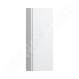 Laufen Lani - Armoire  90x35 cm, 1 porte, charnières à droite, blanc brillant H4037121122611