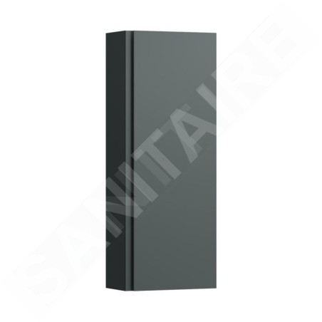 Laufen Lani - Armoire 90x35 cm, 1 porte, charnières à droite, gris H4037121122661