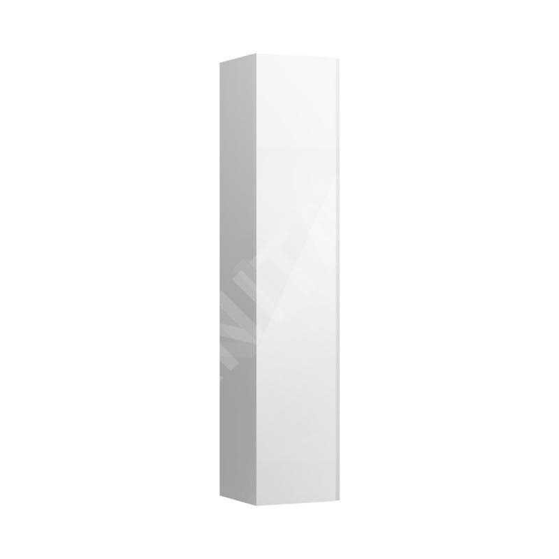 Laufen Lani - Armoire haute 165x35 cm, 1 porte, charnières à gauche, blanc brillant H4037211122611