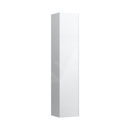 Laufen Lani - Armoire haute 165x35 cm, 1 porte, charnières à gauche, blanc brillant H4037211122611