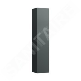Laufen Lani - Armoire haute 165x35 cm, 1 porte, charnières à gauche, gris H4037211122661