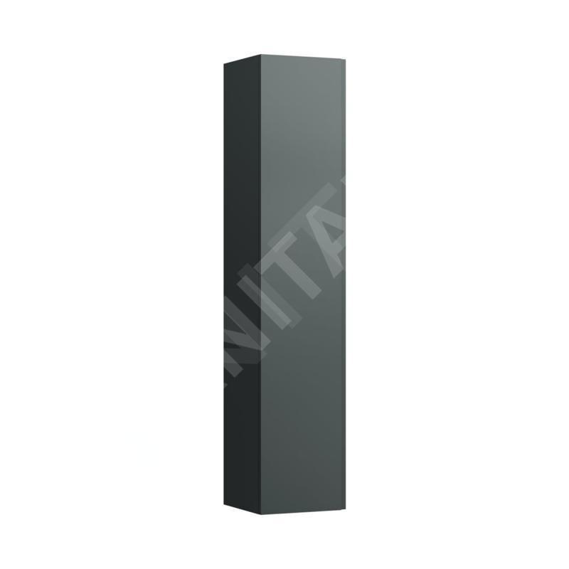 Laufen Lani - Armoire haute 165x35 cm, 1 porte, charnières à gauche, gris H4037211122661