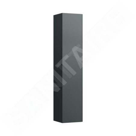 Laufen Lani - Armoire haute 165x35 cm, 1 porte, charnières à gauche, gris H4037211122661