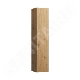 Laufen Lani - Armoire haute 165x35 cm, 1 porte, charnières à gauche, chêne H4037211122671