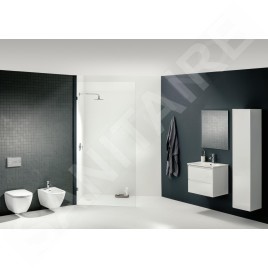 Laufen Lani - Armoire haute 165x35 cm, 1 porte, charnières à droite, blanc mat H4037221122601