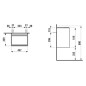 Laufen Lani - Meuble-vasque 44x34x52 cm, 1 porte, charnières à droite, blanc mat H4035021122601 Laufen Lani - Meuble-vasque 44x34x52 cm, 1 porte, charnières à droite, blanc mat H4035021122601