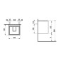 Laufen Lani - Meuble-vasque, 48x45x52 cm, 2 tiroirs, blanc mat H4035121122601 Laufen Lani - Meuble-vasque, 48x45x52 cm, 2 tiroirs, blanc mat H4035121122601