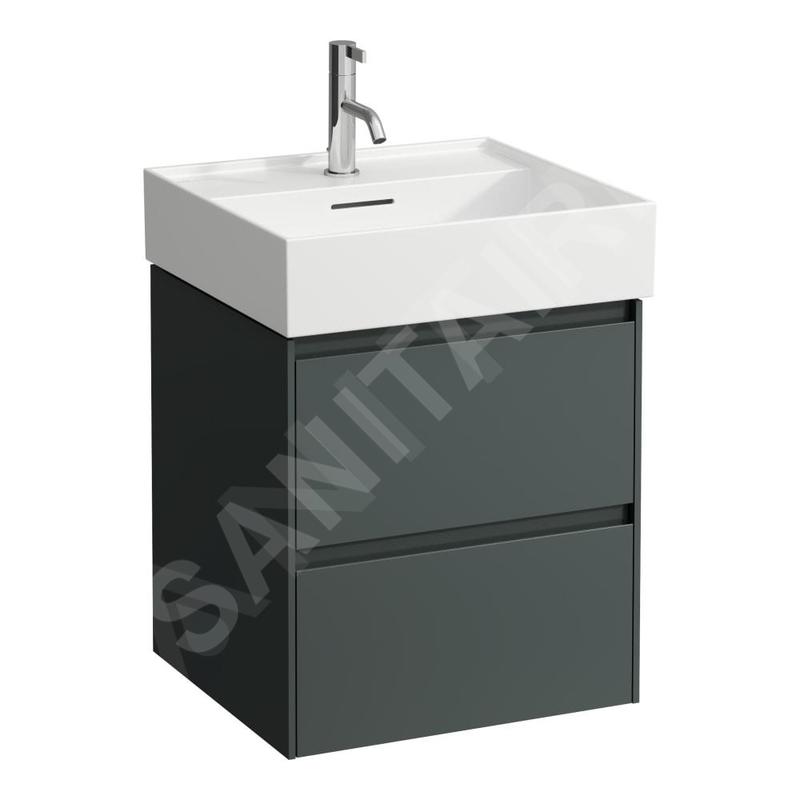 Laufen Lani - Meuble-vasque, 48x45x52 cm, 2 tiroirs, gris H4035121122661 Laufen Lani - Meuble-vasque, 48x45x52 cm, 2 tiroirs, gris H4035121122661