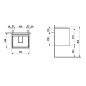 Laufen Lani - Meuble-vasque, 54x45x52 cm, 2 tiroirs, gris H4035221122661 Laufen Lani - Meuble-vasque, 54x45x52 cm, 2 tiroirs, gris H4035221122661